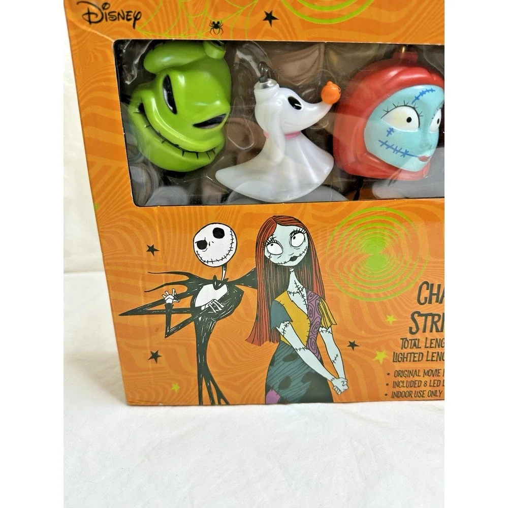 The Nightmare Before Christmas Character String Lights w/ Sound 25th Anniversary